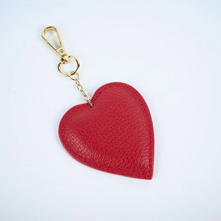 Italian Leather Heart  Purse Accessory