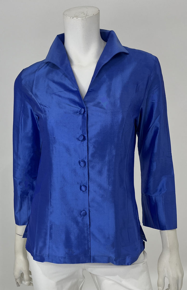 Grace Top in Silk - Solid