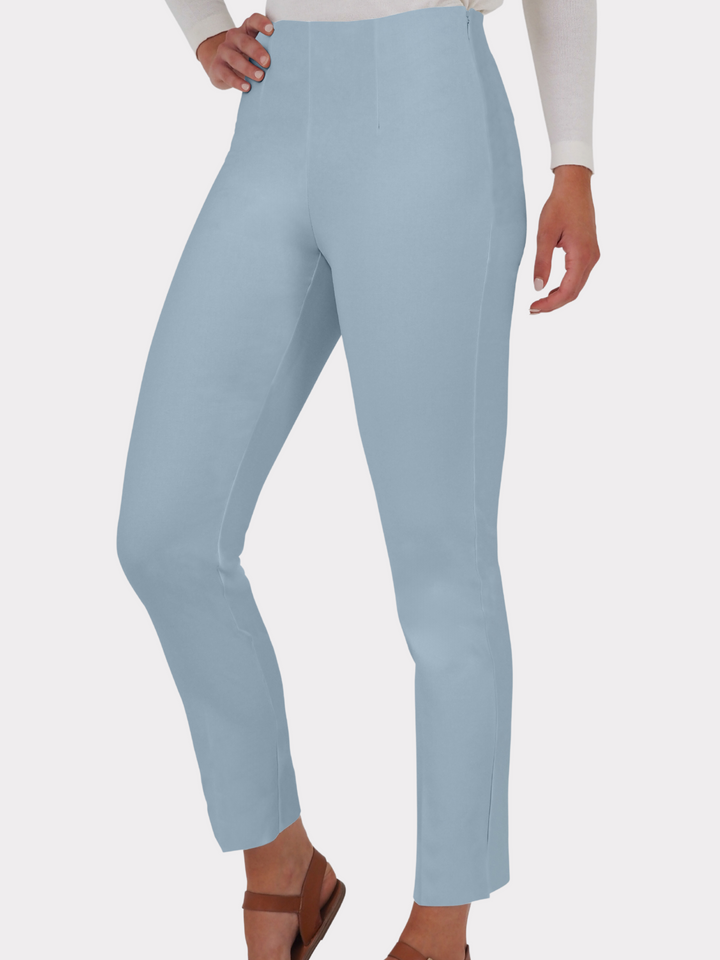 Long Canvas Cotton Stretch Pants