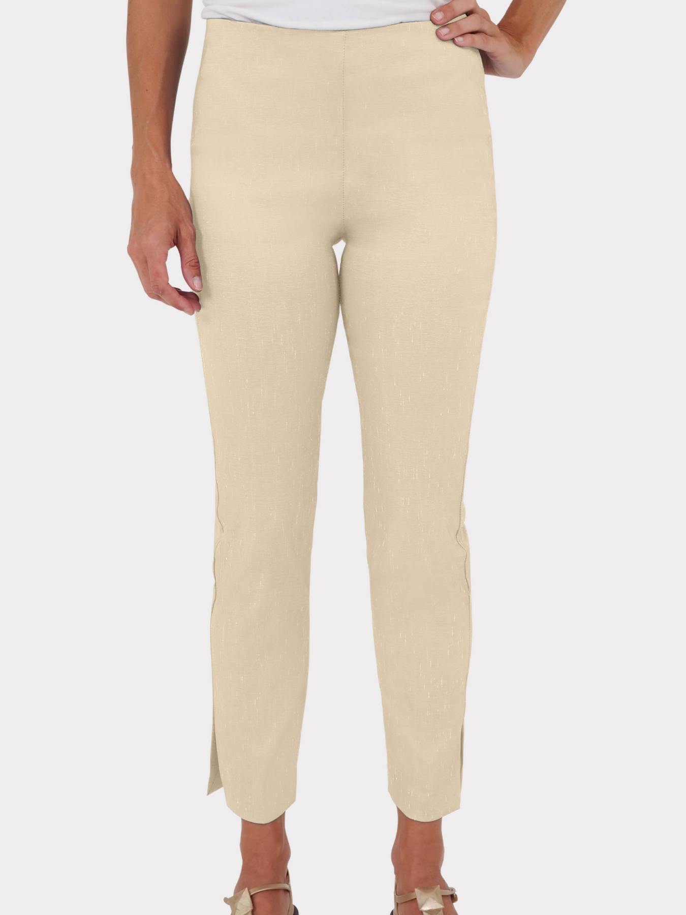 Slim Cut Dupioni Stretch Pants - New Colors – Charlotte Kellogg Slim Cut Dupioni Stretch Pants - New Colors – Charlotte Kellogg