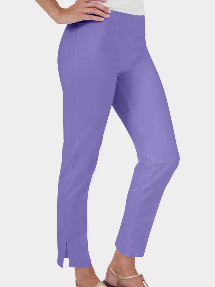 Slim Cut Silk Stretch Pant