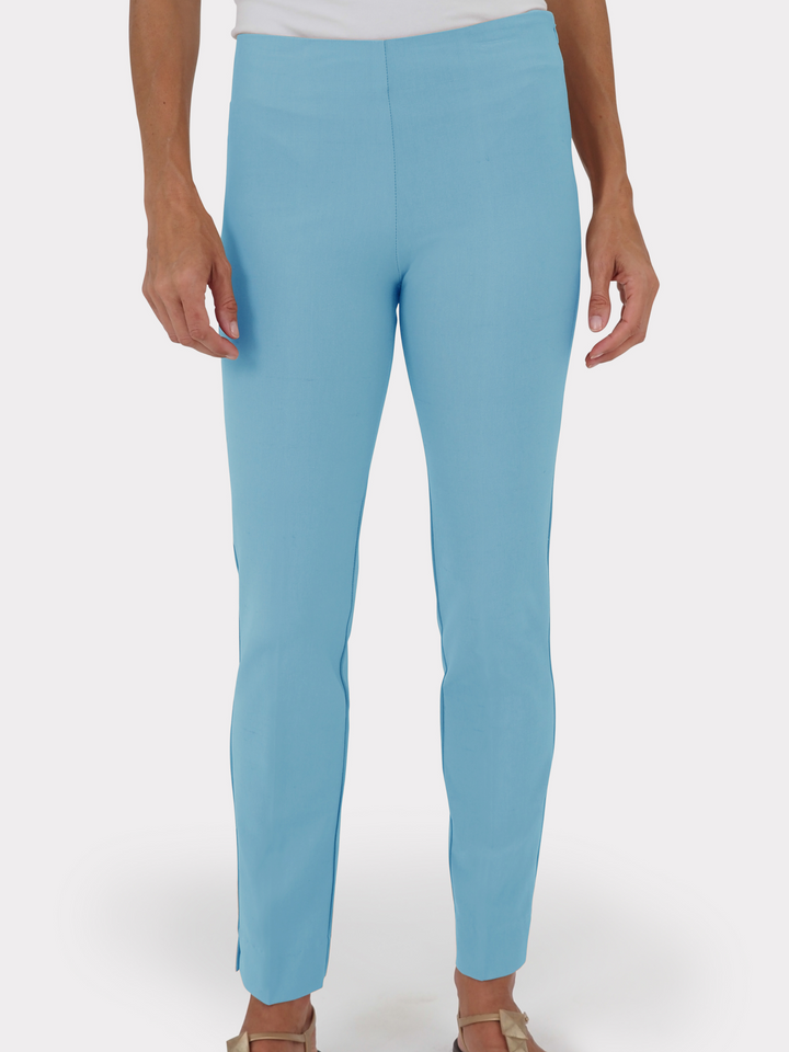 Slim Cut Silk Stretch Pant