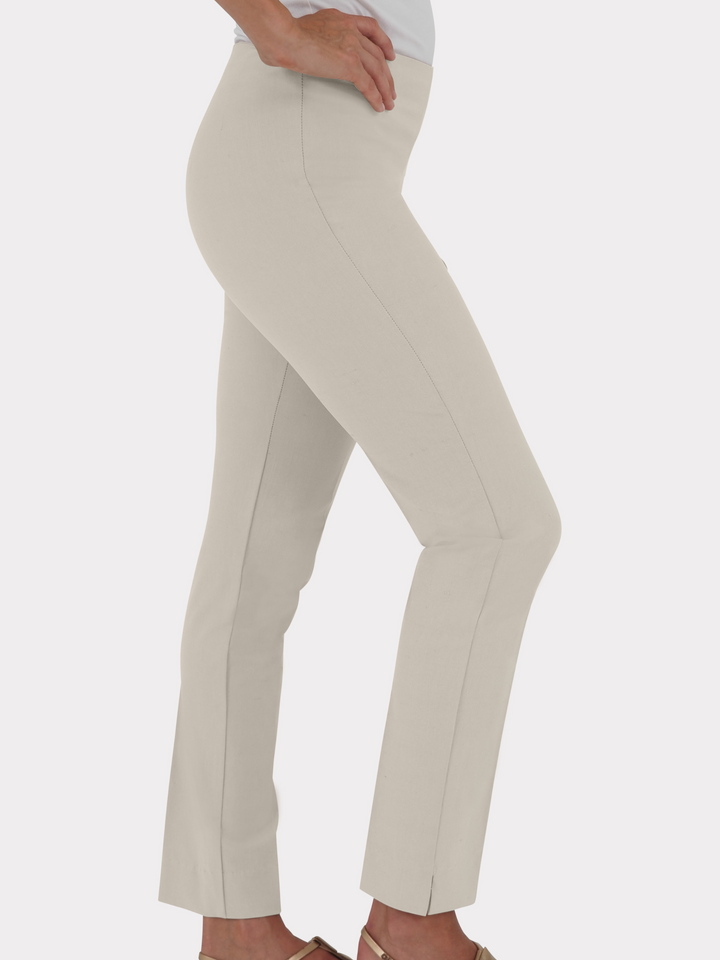 Slim Cut Silk Stretch Pant