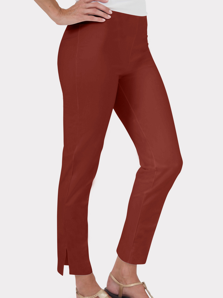 Slim Cut Silk Stretch Pant