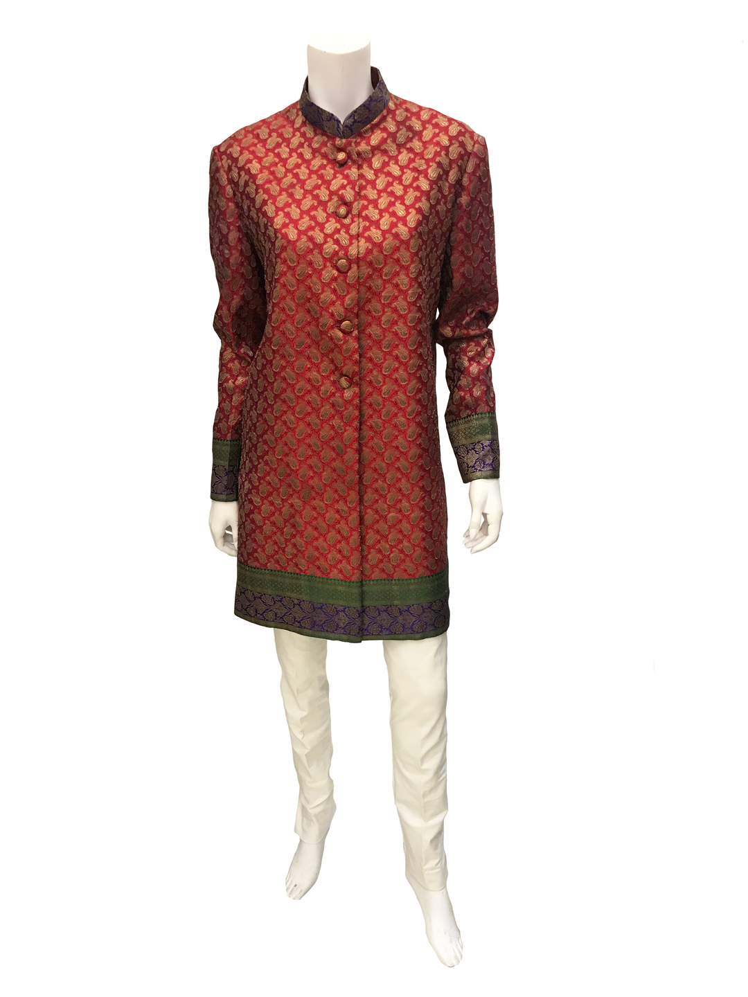 Custom Sari Evening Coat