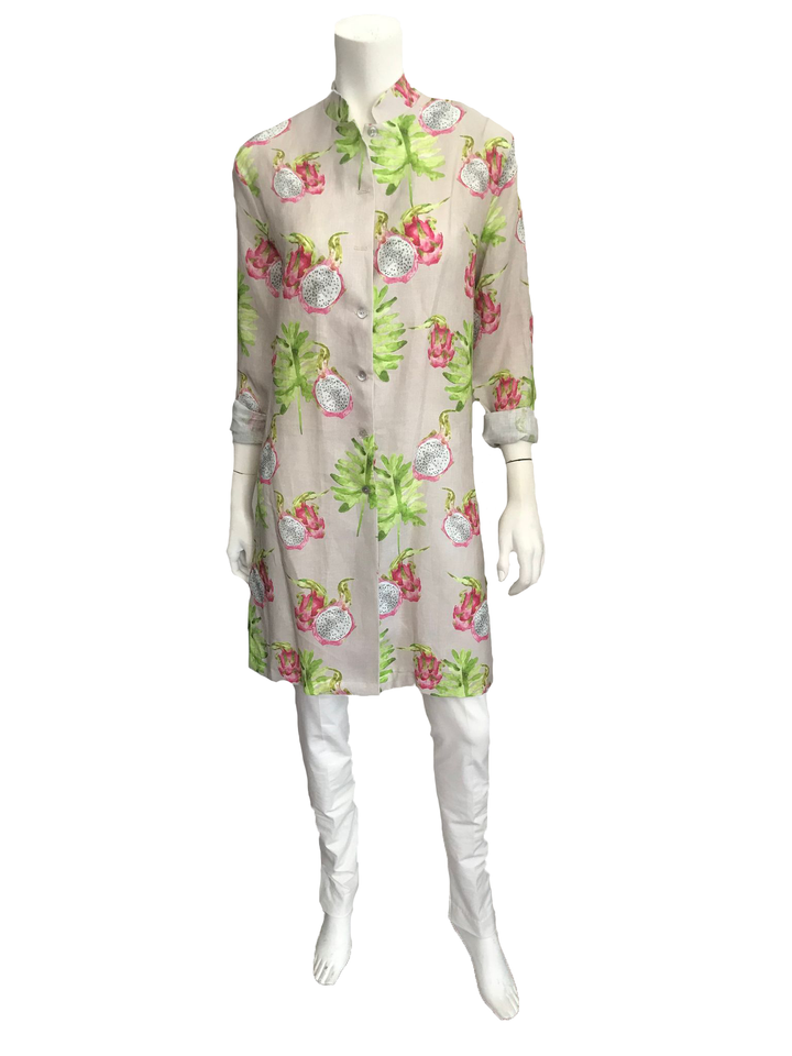 Wendy Tunic in Linen - Print